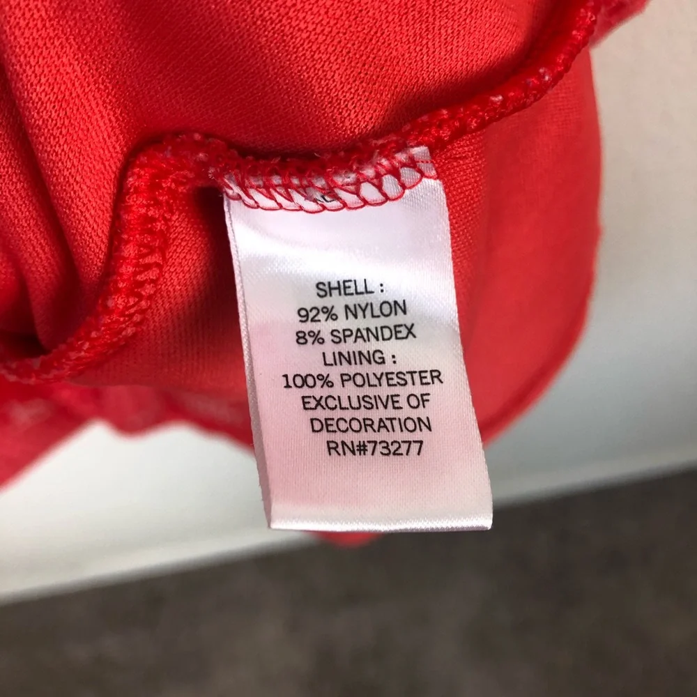 Apt. 9 Coral Eyelet Sleeveless Dress w/ Pockets - Picture 6 of 7